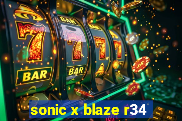 sonic x blaze r34